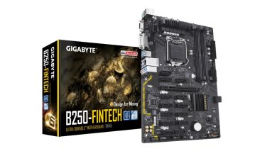 Photo of Gigabyte B250-FinTech, une carte avec 12 slots PCIe pour les mineurs