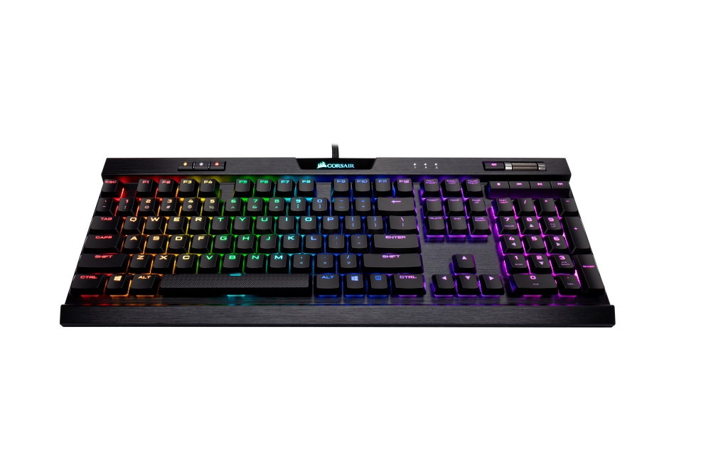 Corsair K68 RGB, un clavier mécanique résistant aux éclaboussures