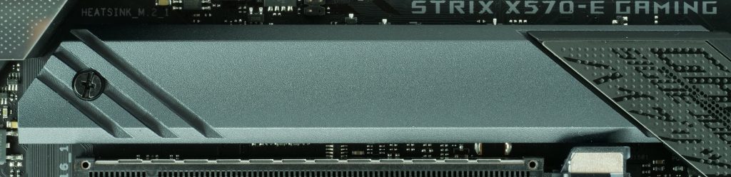 Test Asus ROG Strix X570-E Gaming - M.2 1