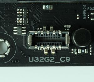 Test Asus ROG Strix X570-E Gaming - header USB Type-C