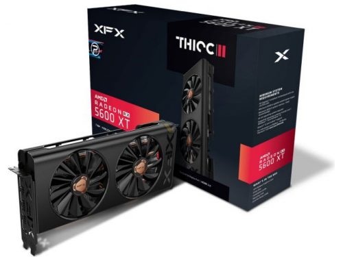 XFX Radeon RX 5600 XT THICC II Pro staging