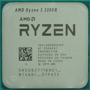 AMD Ryzen 3 3300X vu de dessus