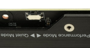 Asus TUF Gaming RTX 3080 OC bouton ventilation