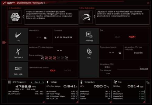 Asus ROG Strix Z590-E Gaming Wifi Ai suite 3