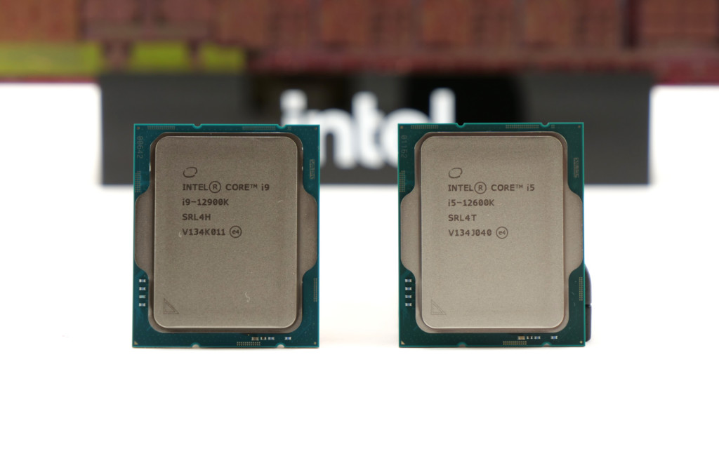 Intel Core i5-12600K et Core i9-12900K